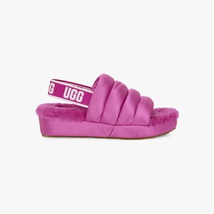 Ugg Puff Yeah Women Slippers Pink (0534HEQKP)